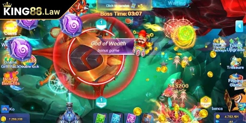 Đặc điểm nổi bật khiến Bắn Cá Loto được yêu thích tại KING88