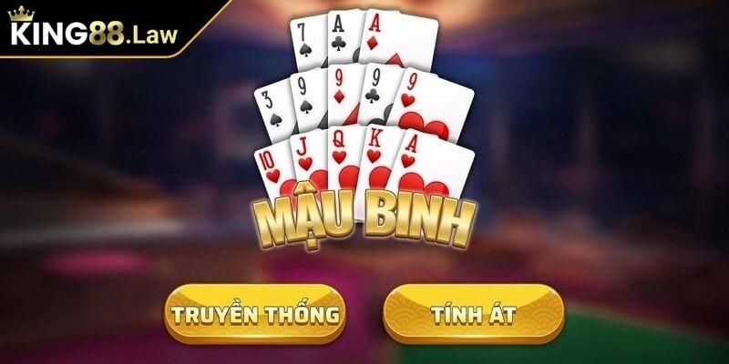 Mậu binh KING88 Siêu Hấp Dẫn Và Thắng Lớn Cho Game Thủ 1 Mậu binh KING88 kết hợp giữa cổ điển và công nghệ hiện đại