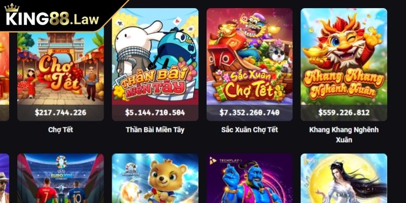 Tính linh hoạt trong việc lựa chọn mức cược 