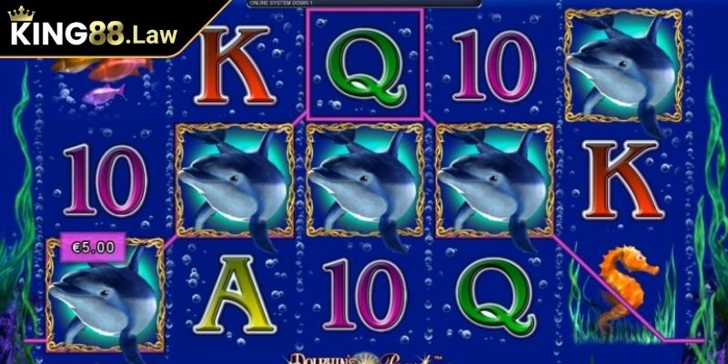 NS Điện Tử KING88 Khám Phá Thiên Đường Quay Slot Hàng Đầu 2 Dolphin Dive thám hiểm đại dương