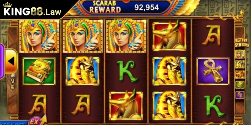 Nữ Hoàng Ai Cập KING88 Khám Phá Thiên Đường Trò Chơi Nổ Hũ 2 Luật và hướng dẫn tham gia Nữ Hoàng Ai Cập trên KING88
