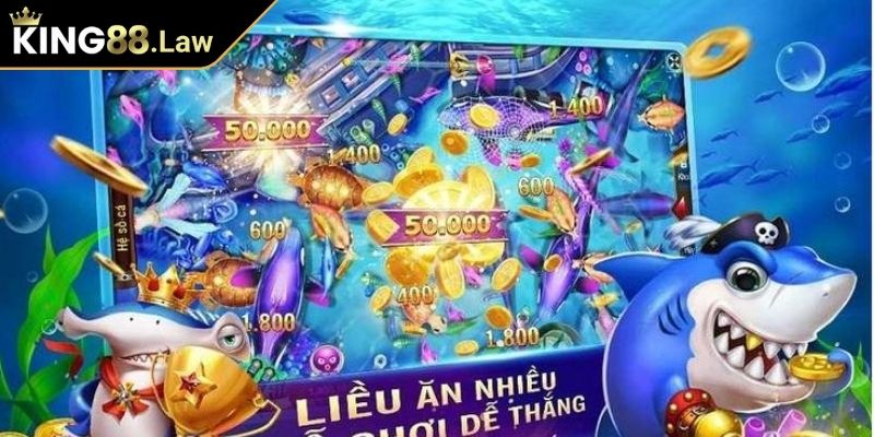 Thuyền Trưởng Đánh Cá KING88 - Thế Giới Biển Sâu Hấp Dẫn 1 Khám phá trò chơi Thuyền Trưởng Đánh Cá KING88
